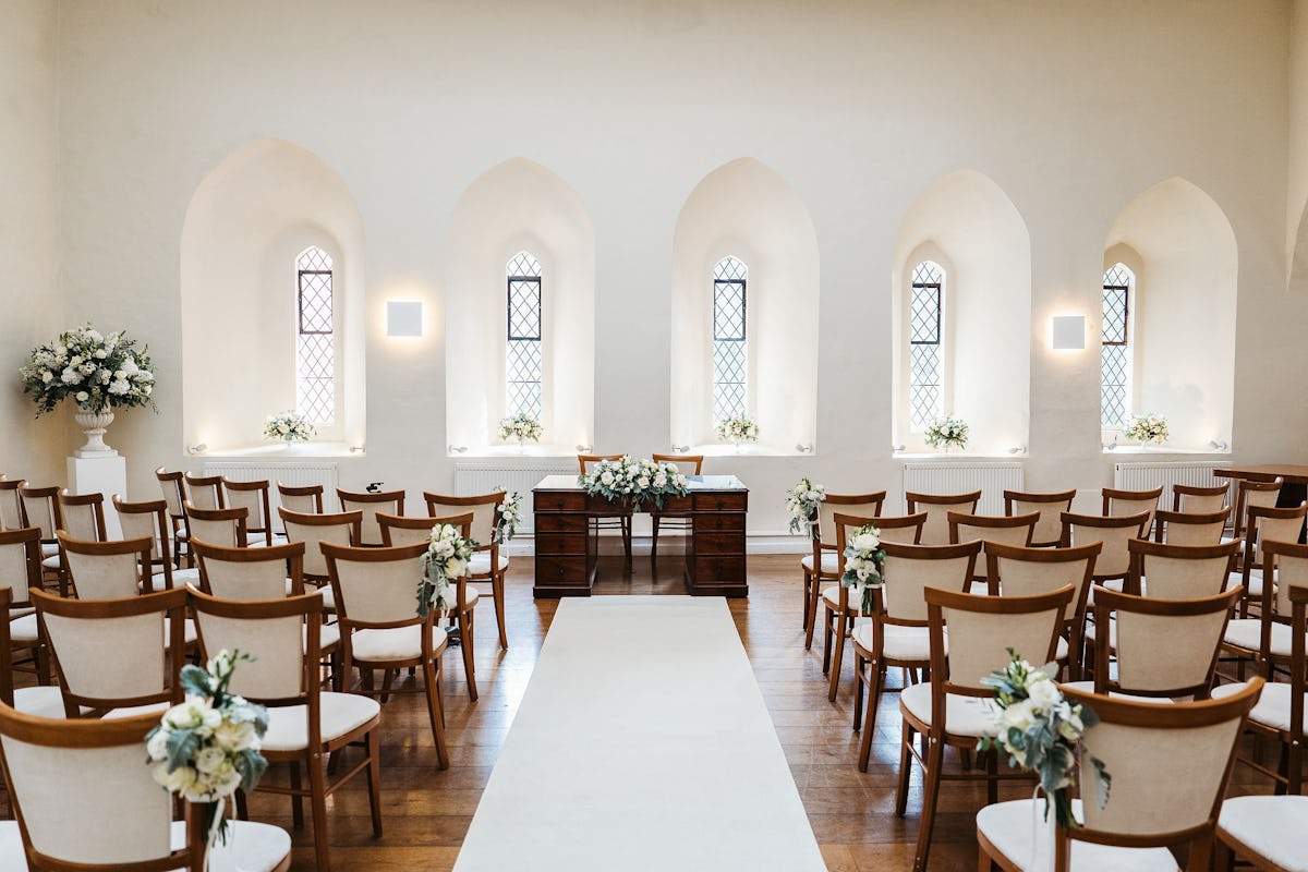 Farnham Castle,  venue in Surrey ...