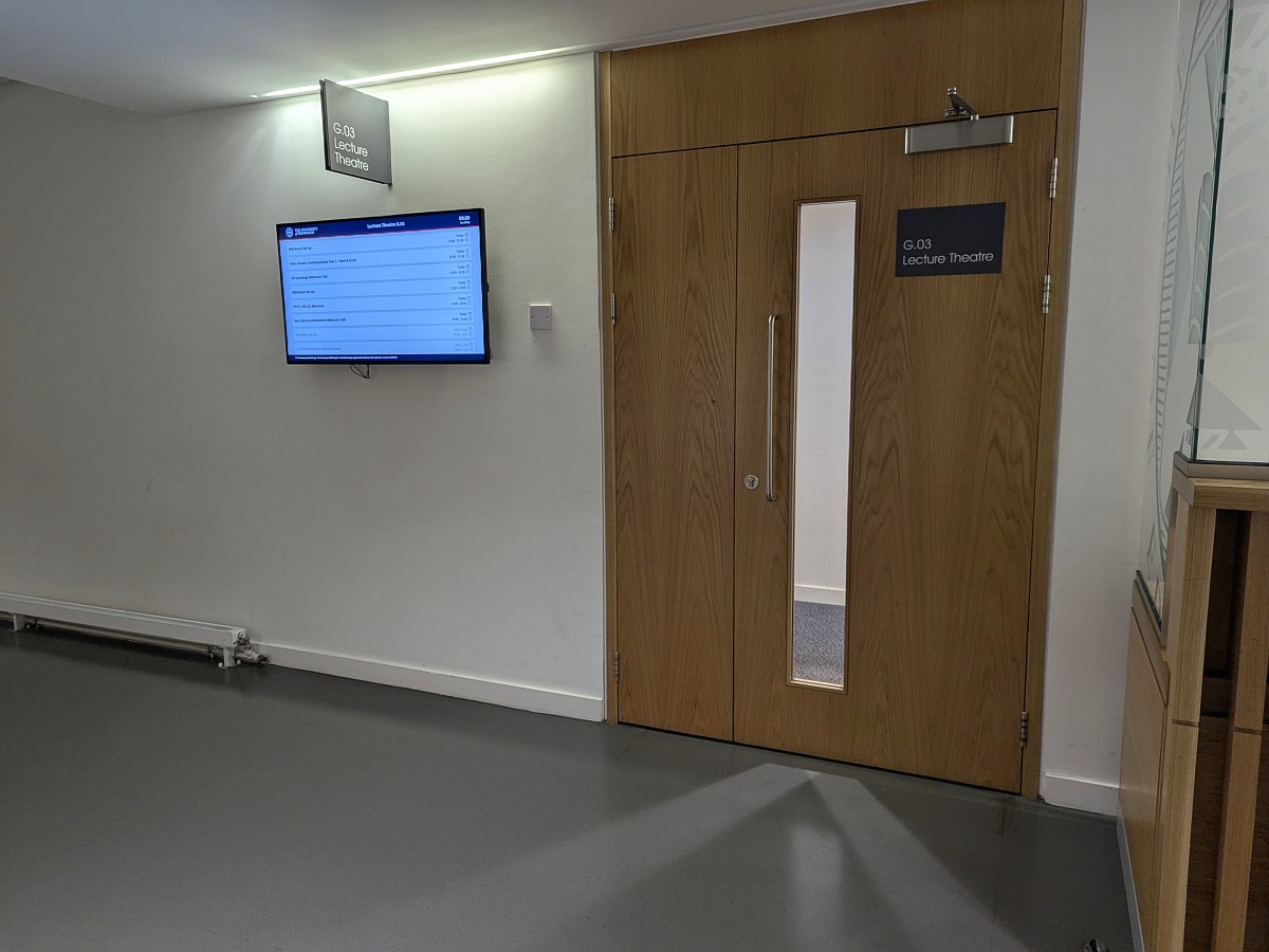 Lecture Theatre G.03 | AccessAble