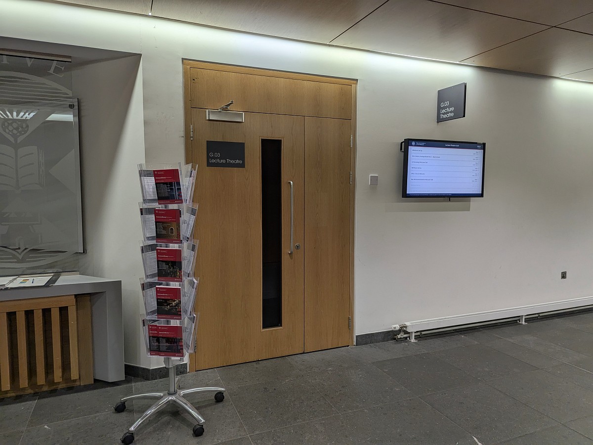 Lecture Theatre G.03 | AccessAble