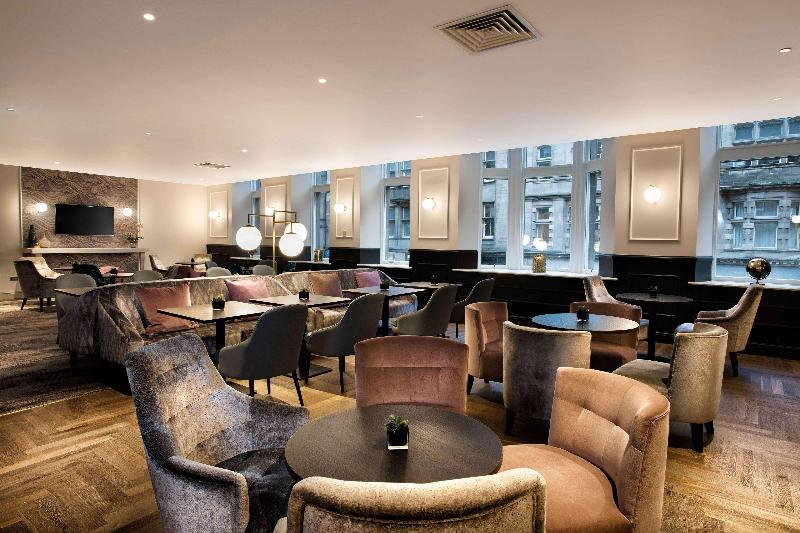 Hilton Edinburgh Carlton ballroom: an intimate upscale venue for corporate networking events.