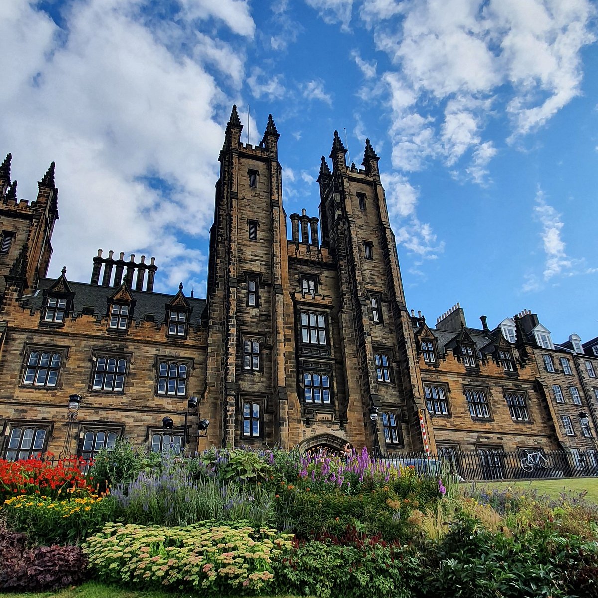 Historic Assembly Hall venue with grand architecture for academic conferences and incentive trips.