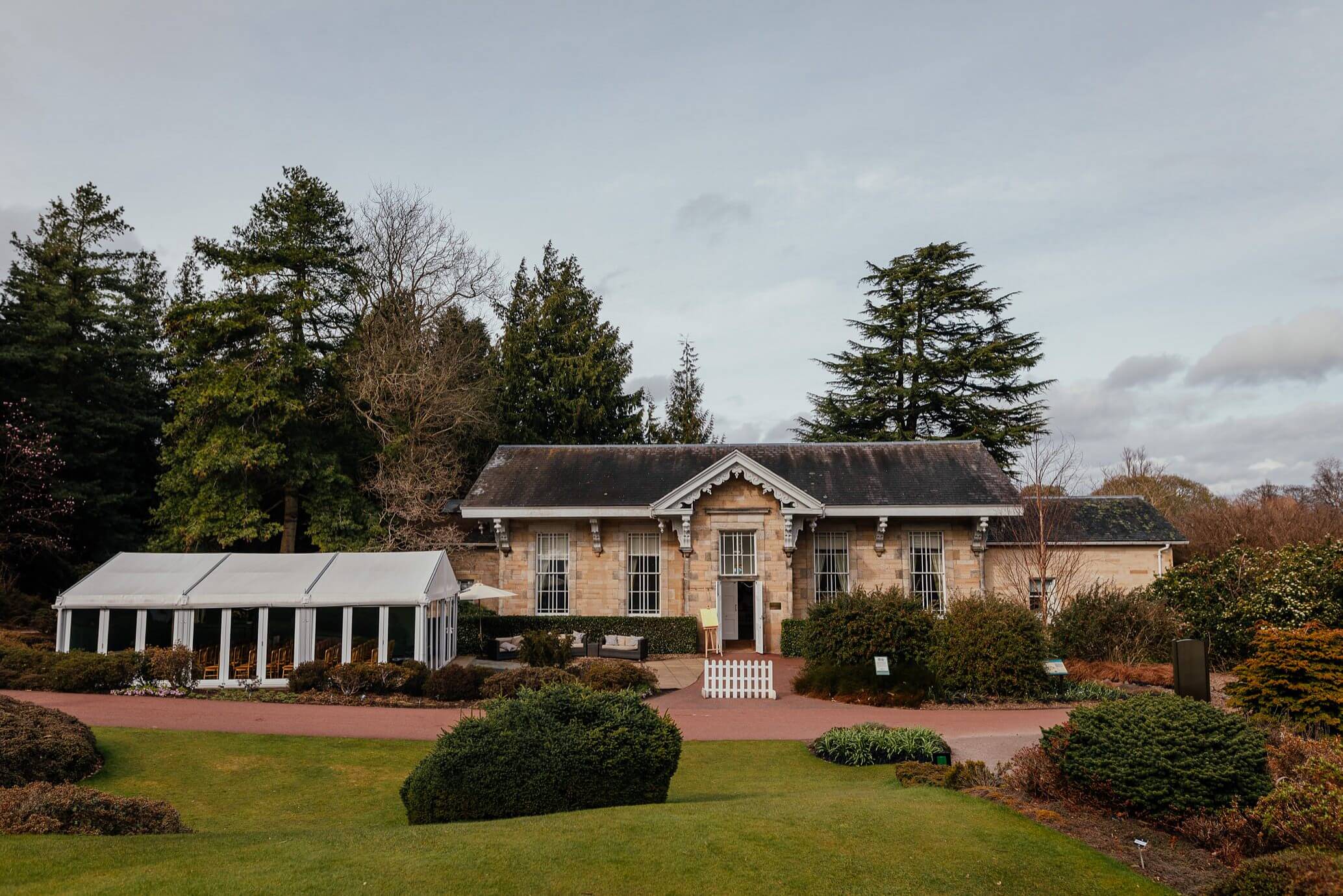 Edinburgh Botanic Gardens  on a ...