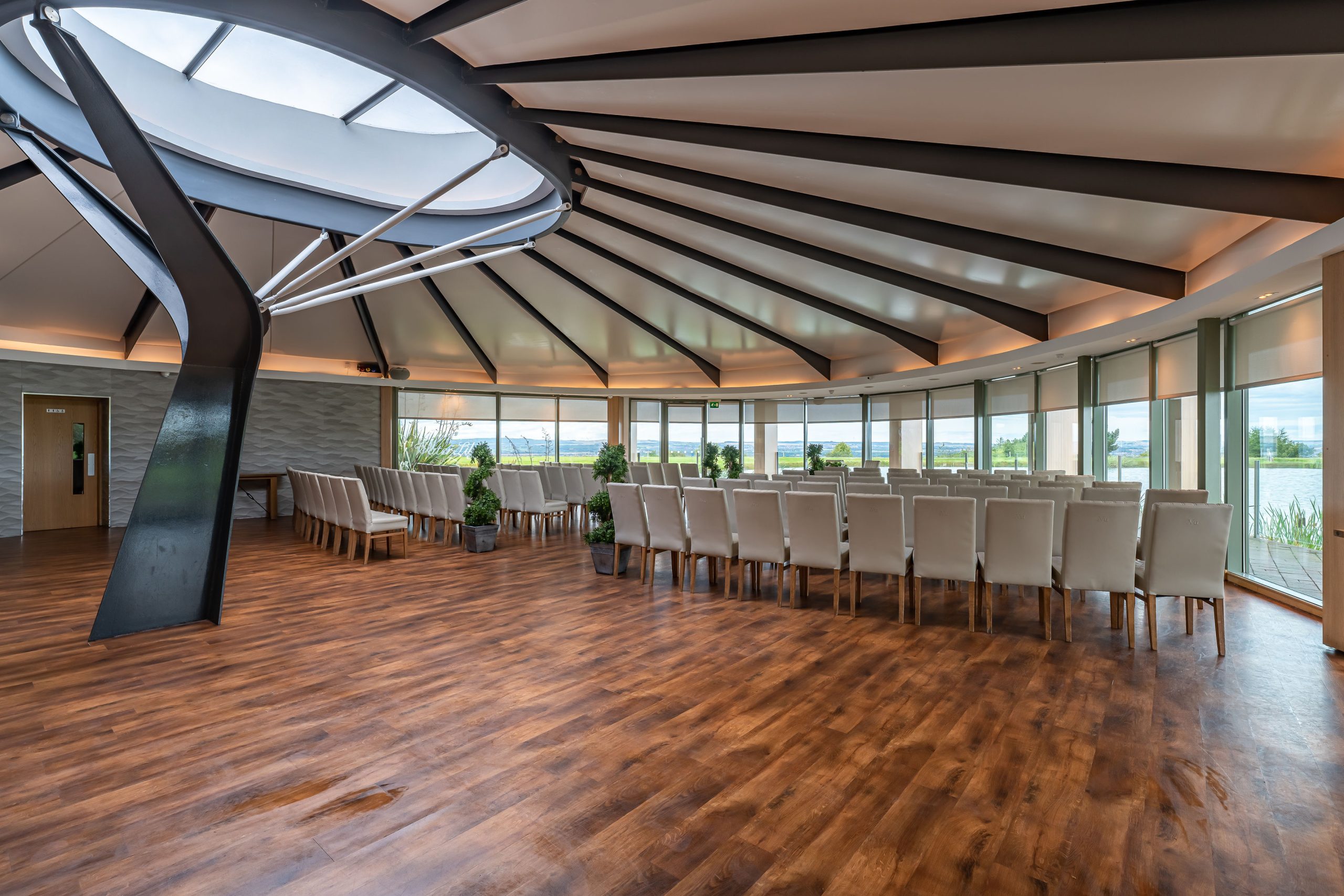 Water Lily, our venue on the water - the Vu