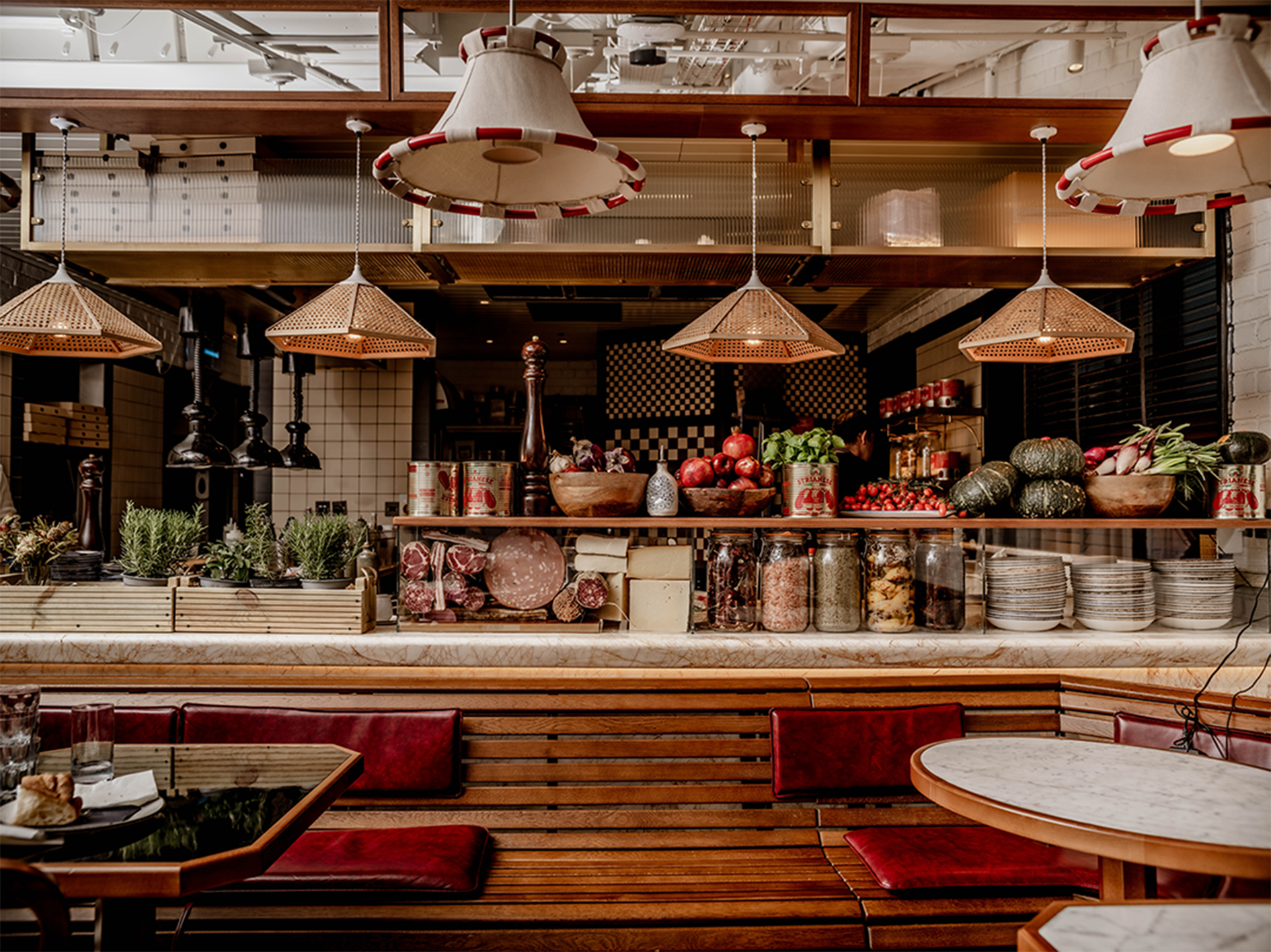 Cozy Cafe KOKO interior with rustic decor, perfect for intimate gatherings and meetings.