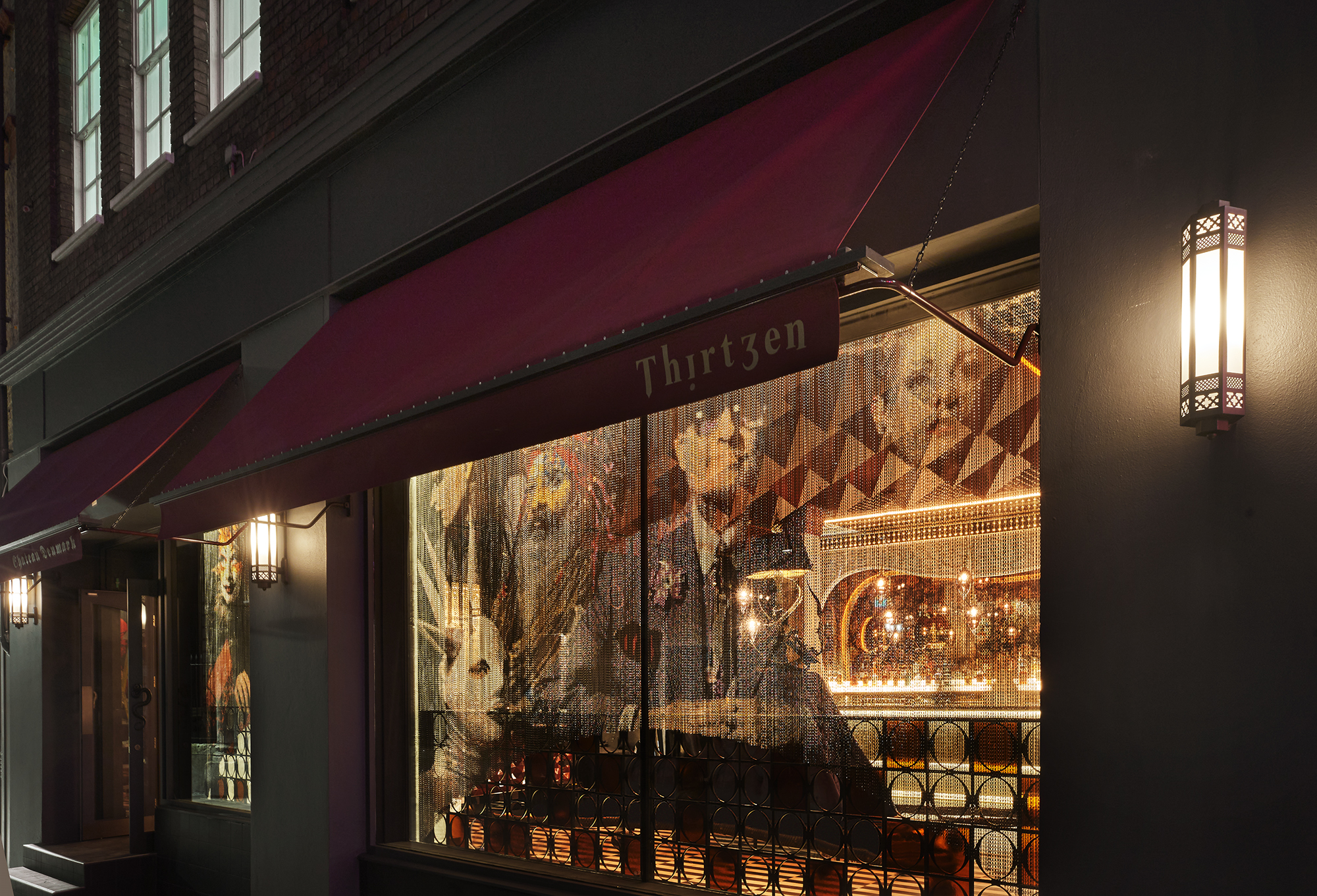 Elegant storefront at Thirteen, perfect for exclusive events and pop-ups.