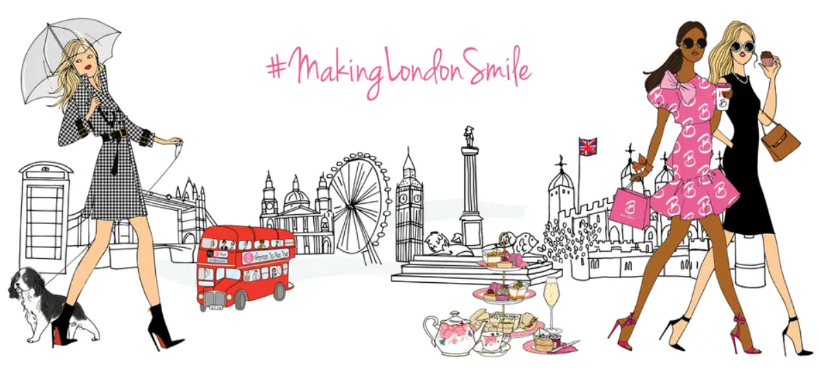 Brigit's Afternoon Tea Bus in London: luxury sightseeing tour for corporate events or private parties.