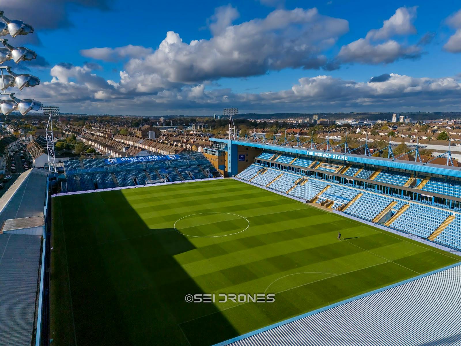 Gillingham Football Club - >SEI DRONES</a>