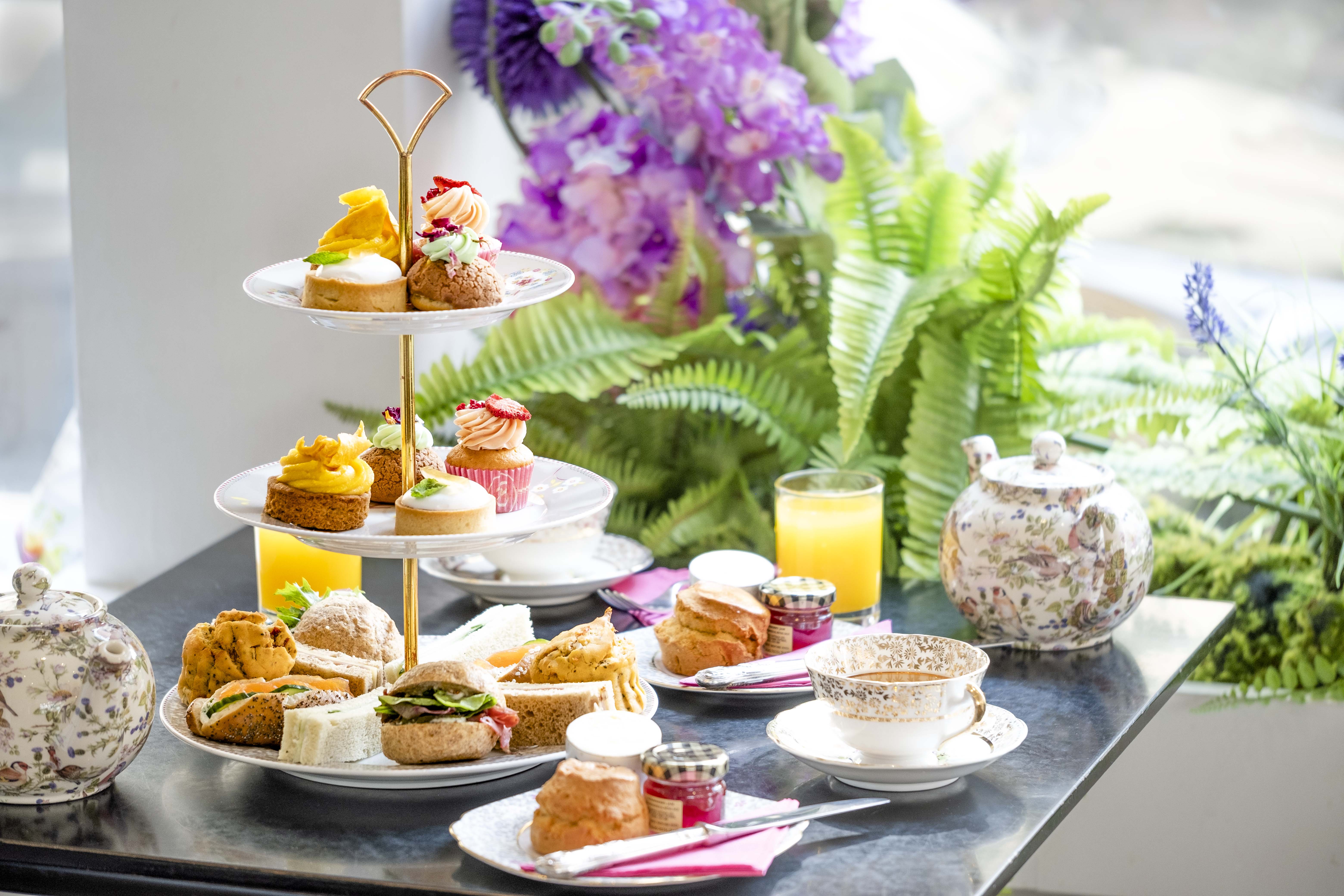 Brigit's Afternoon Tea Bus in London for luxury corporate networking and client hospitality.