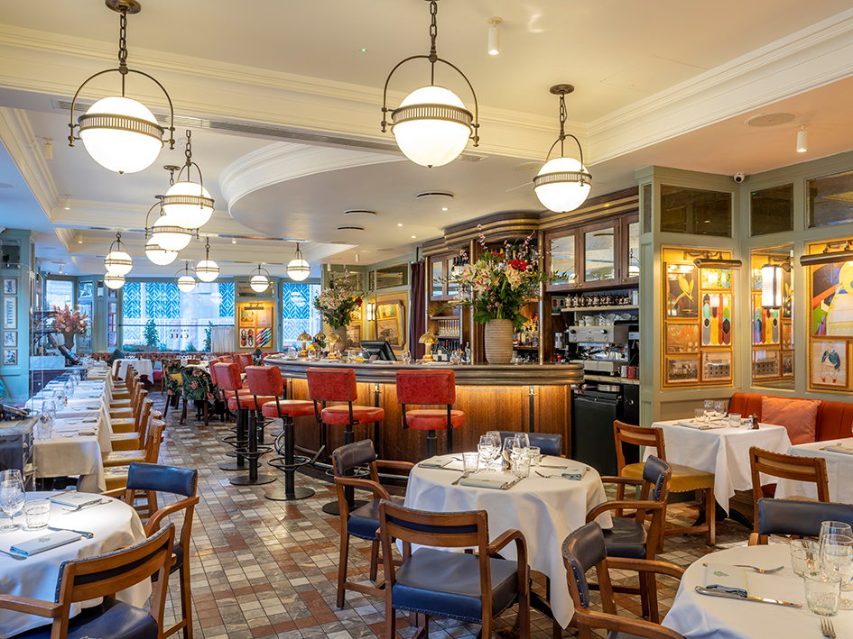 The Ivy Cafe Marylebone bistro venue for private group dining and corporate networking events.