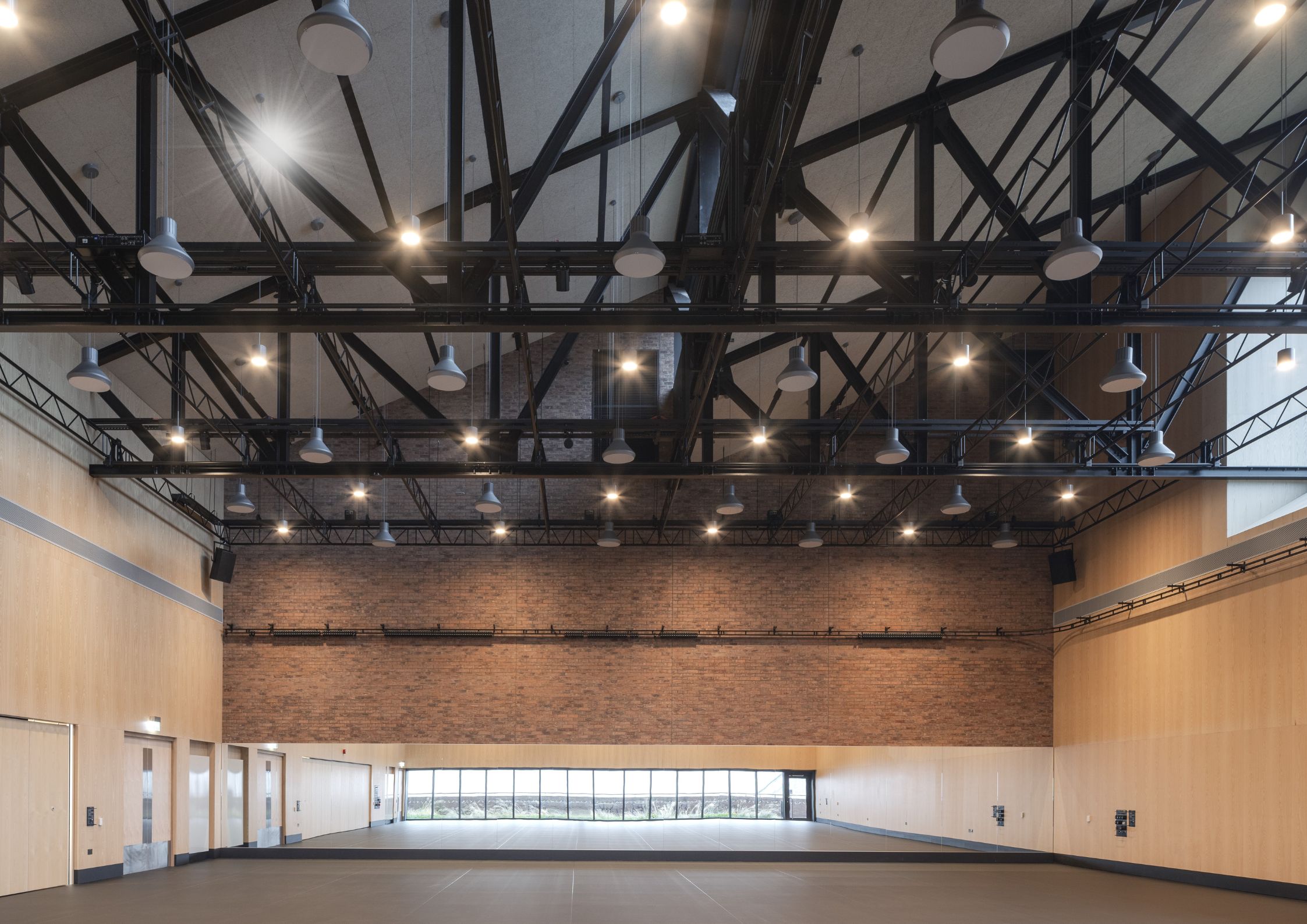 Martha Graham Studio: versatile event space with high ceilings for corporate and creative events.