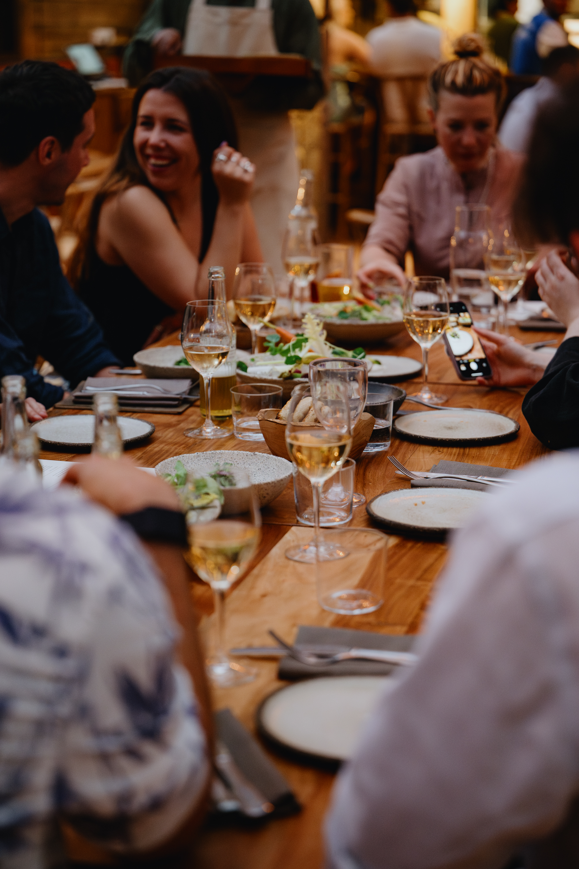 Lively Pyro Restaurant dining setup for corporate events and gatherings.