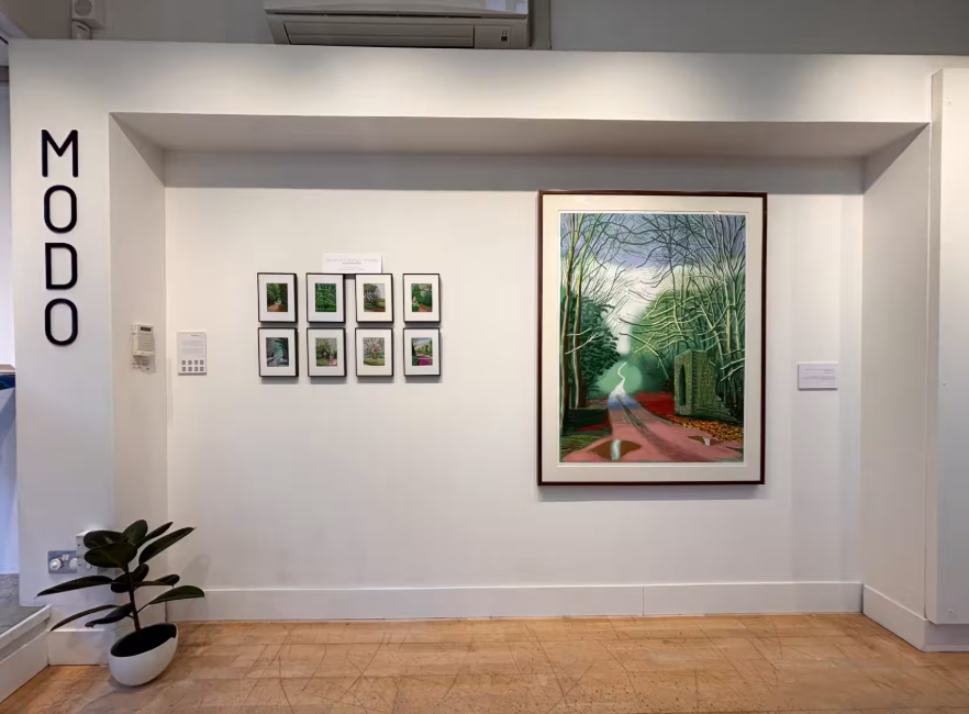 MODO Gallery breakout space featuring biophilic design for professional corporate event venues.