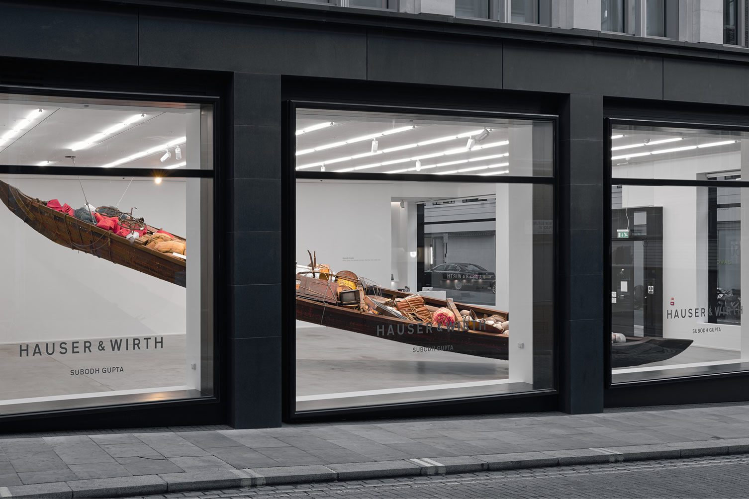 Hauser & Wirth North Gallery: minimalist venue for corporate events and product launches.