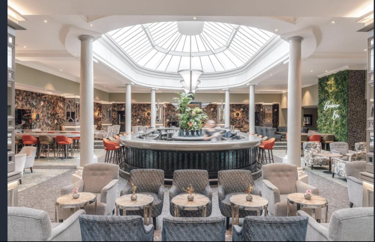 Modern Masters Suite at The Belfry, spacious venue for elegant events and meetings.