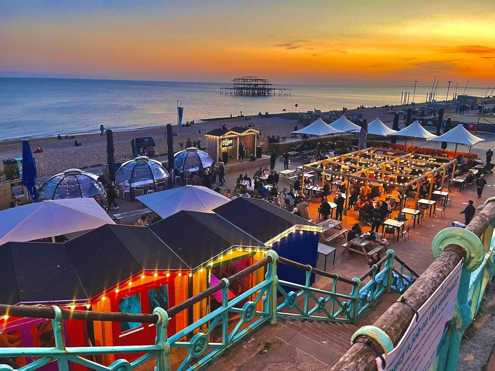 Brighton Music Hall: Beachfront Igloos ...