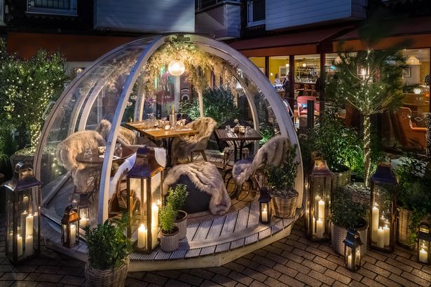 Coppa Club's winter igloos in Brighton ...