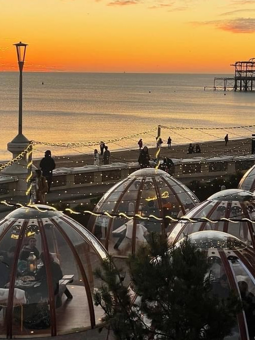 Shelter Hall | Seafront Winter Igloos ...