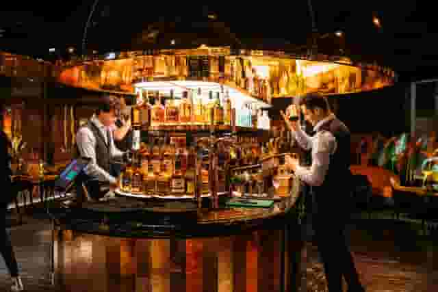 Bar area