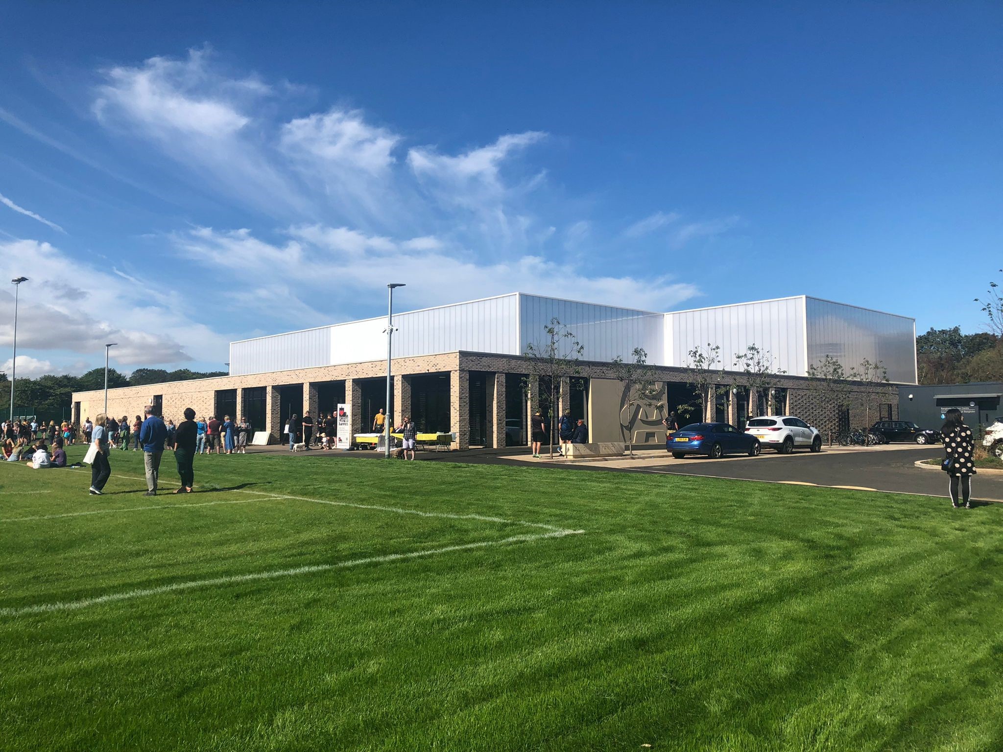 Modern Sports Hub facility in Edinburgh for athletic tournaments and community events.