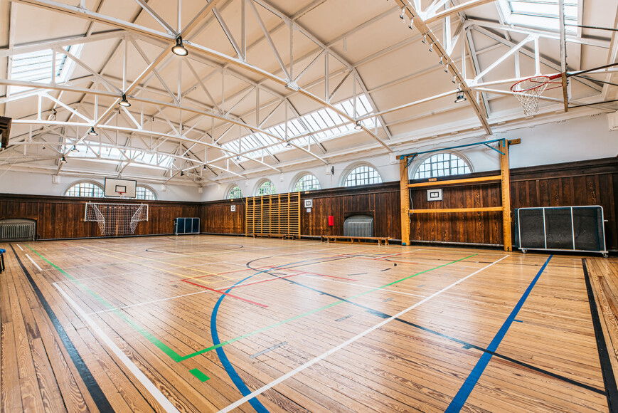 Sports Hub Edinburgh Academy industrial venue for experiential events and pop-up activations.