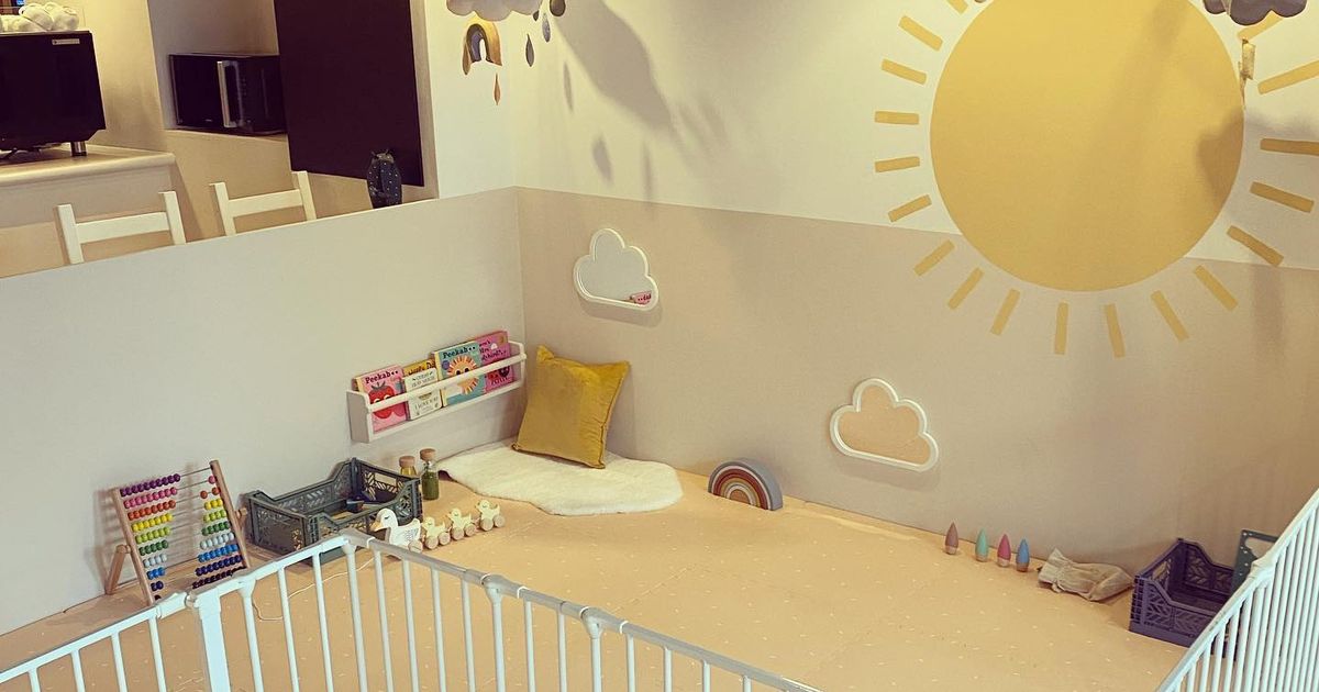 Childcare activation at Joy Tots cafe, family-friendly event services for delegate travel.