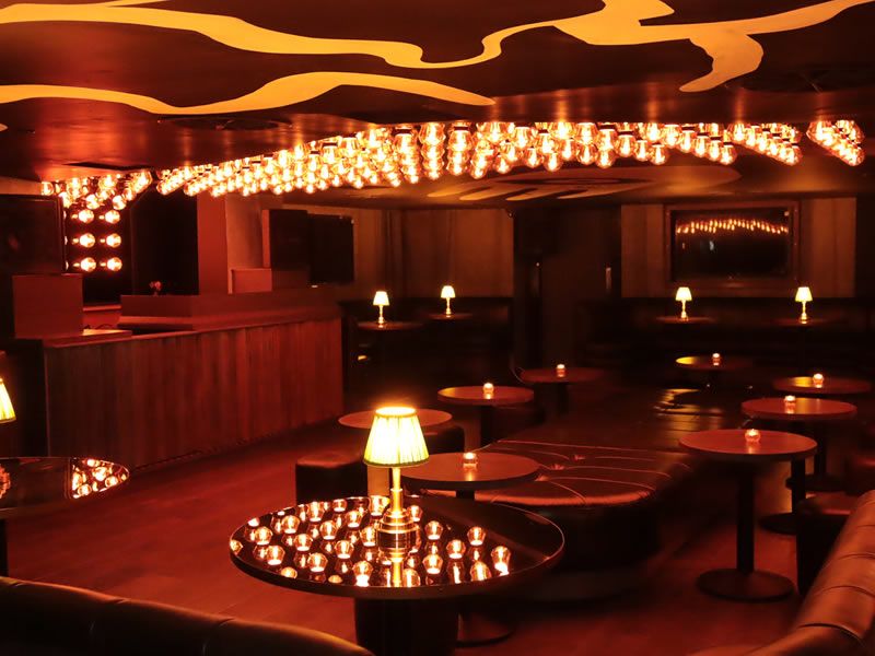 Exclusively Yours lounge, Edinburgh: moody, atmospheric space for VIP receptions and networking.