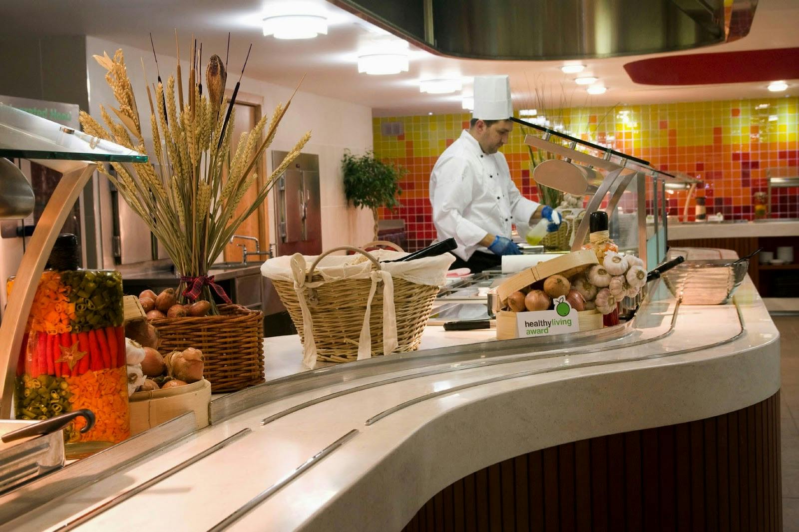 Chef-attended buffet at John McIntyre Conference Centre for corporate events and catering.