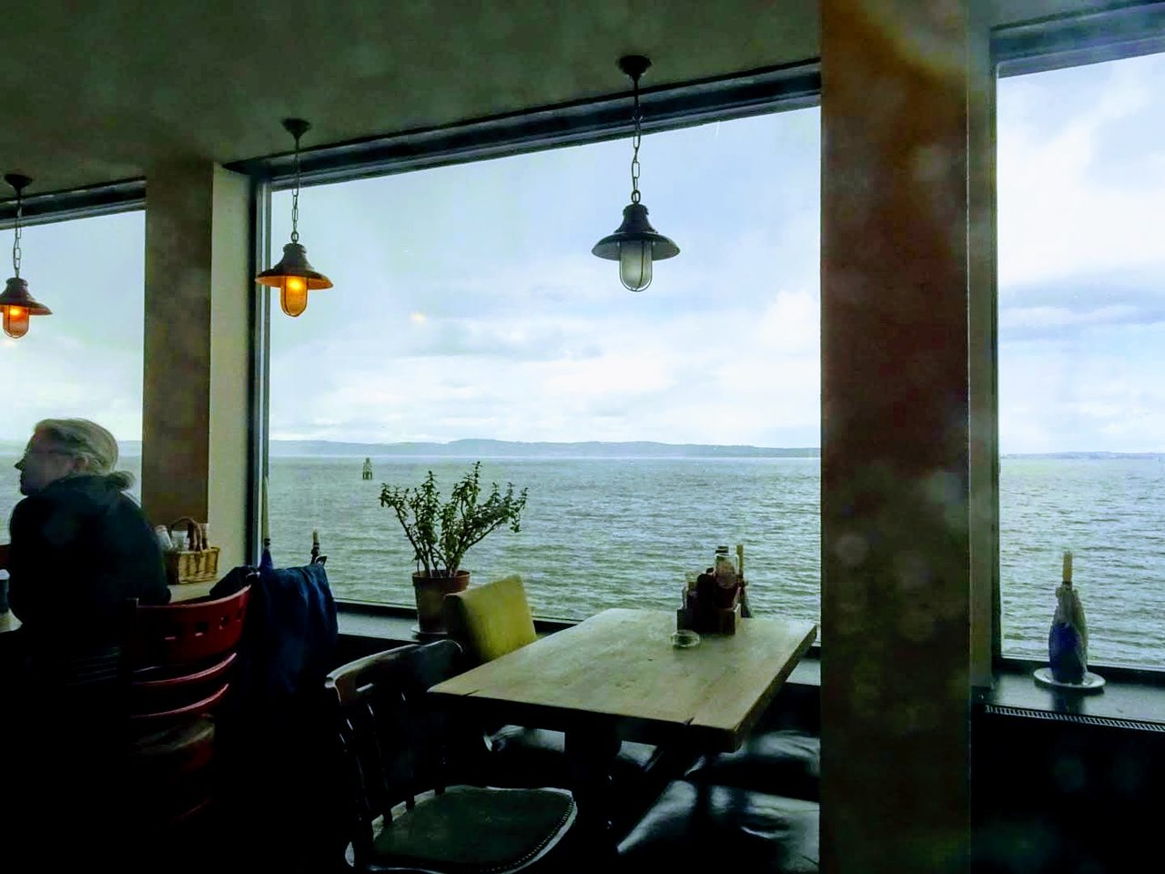 View from the Old Chain Pier - Edinburgh