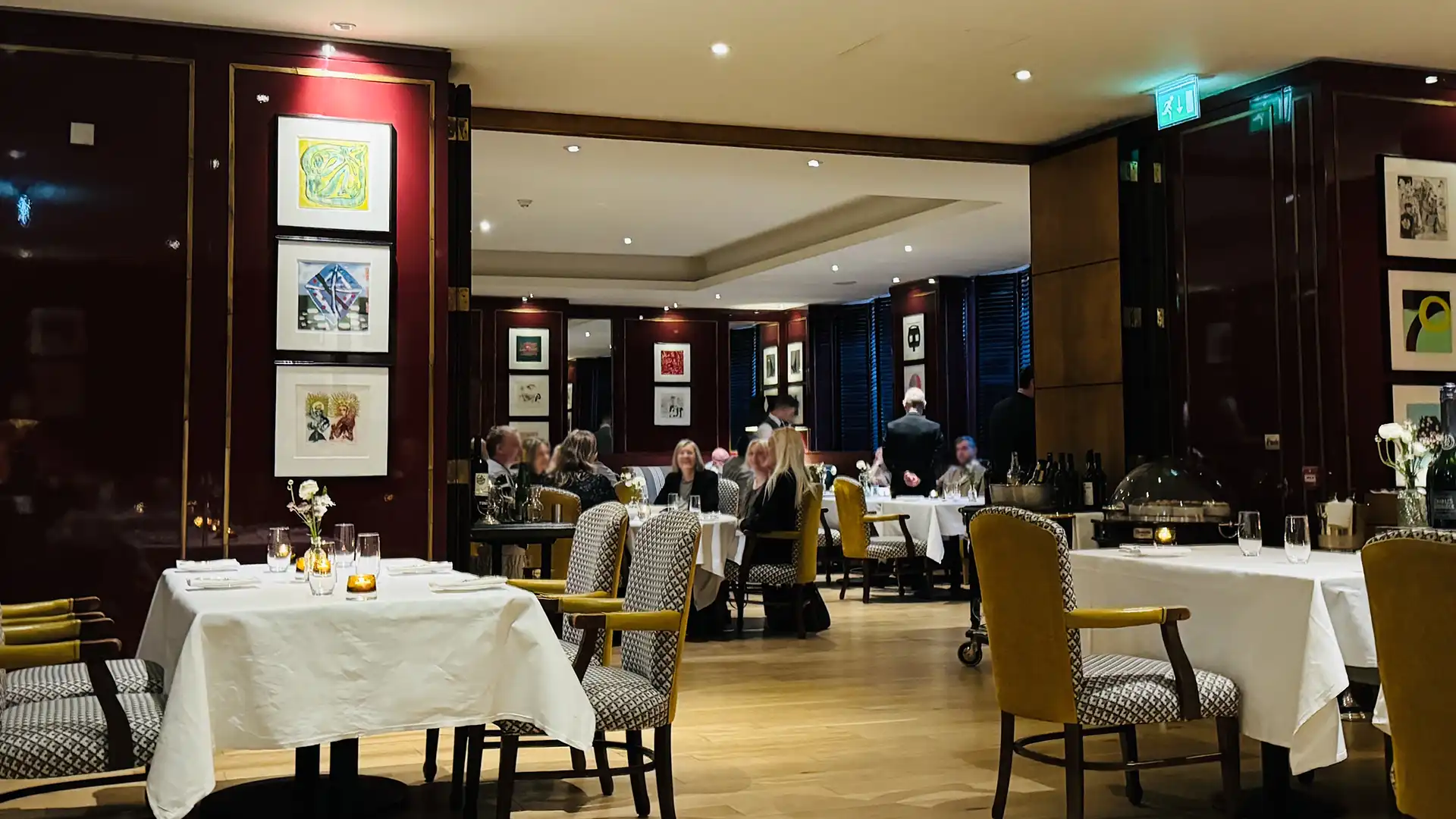 Restaurant Number One in Edinburgh May/2024