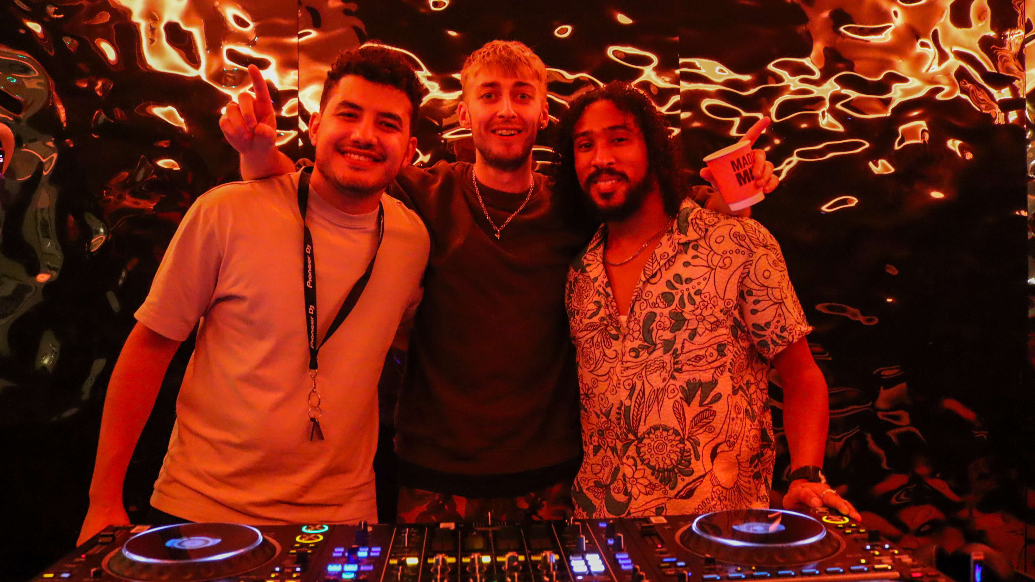 DJ performance in vibrant event atmosphere at Qube Elephant Lounge, SE London.