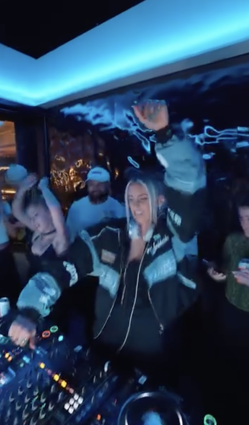 Dynamic DJ event at Qube Elephant Lounge, stylish decor for memorable celebrations.