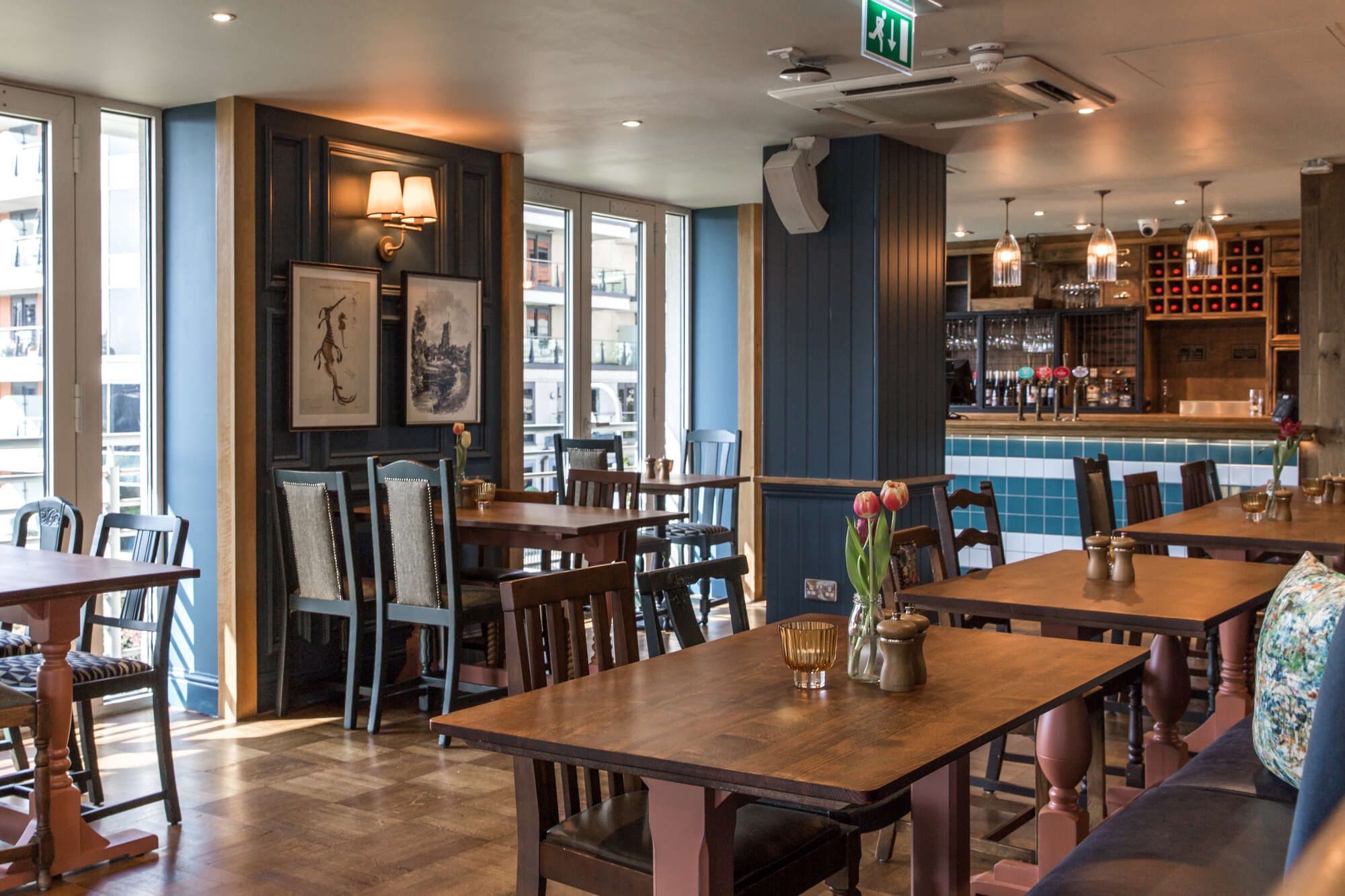 The Waterside | Stunning riverside pub in Imperial Wharf