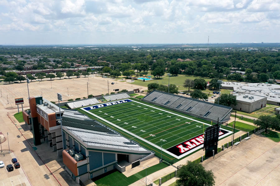 HEB ISD Pennington Field - Paragon Sports Constructors