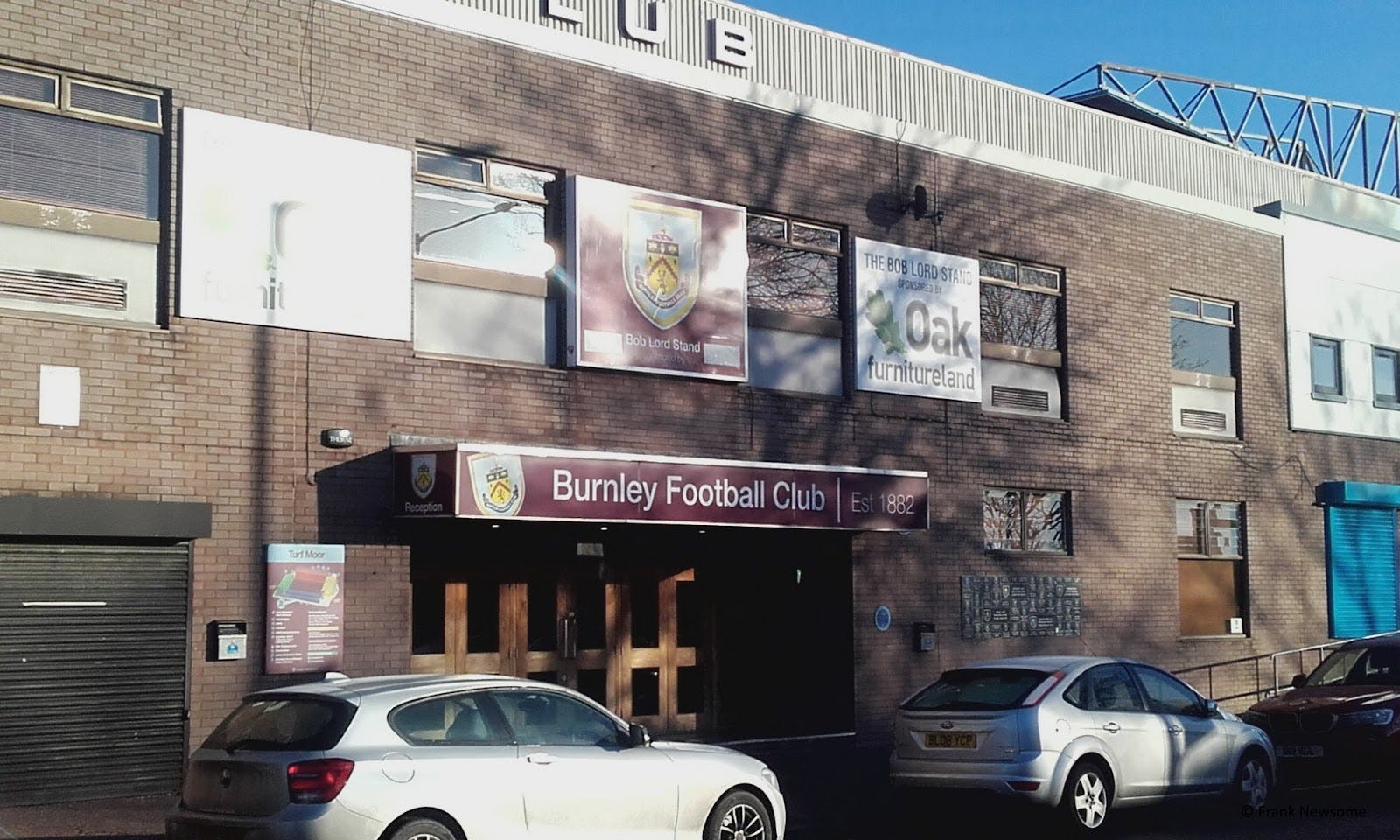 Burnley Football Club - >Frank Newsome</a>