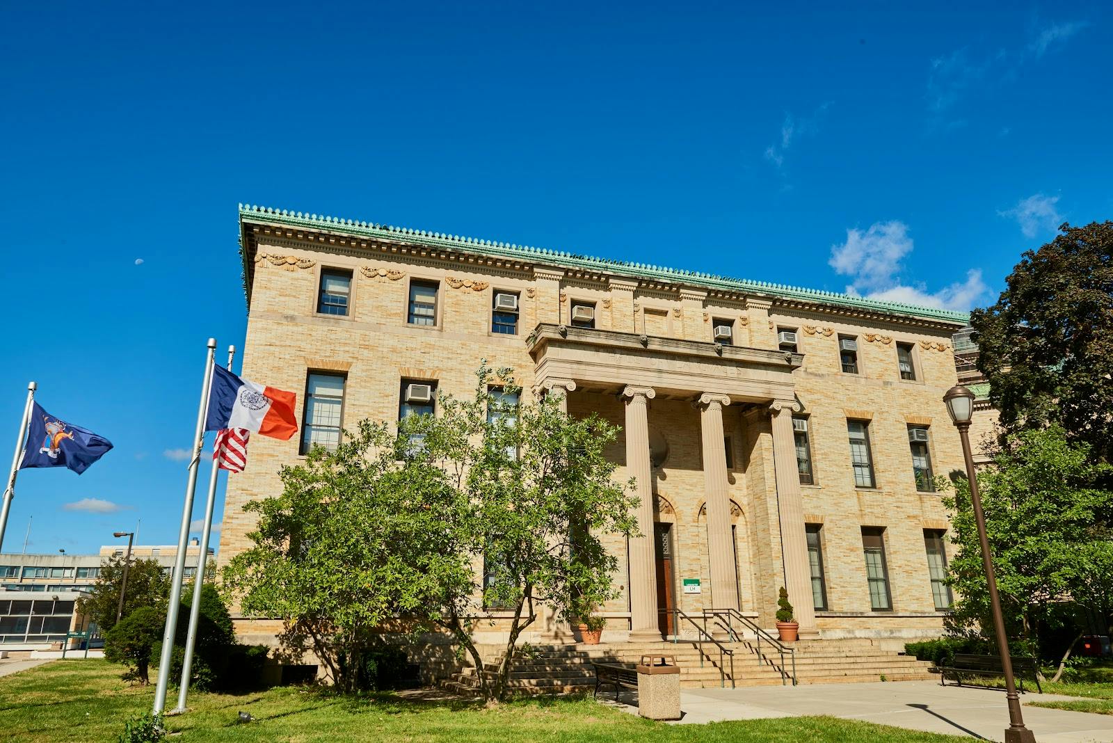 Neoclassical CUNY venue for formal academic gatherings and professional board retreats.
