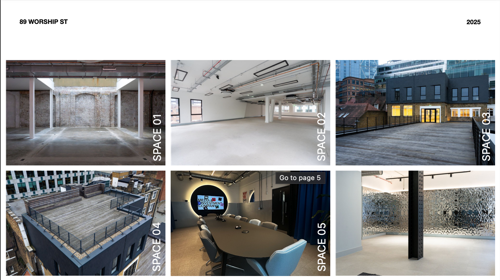 Industrial-chic event venue with outdoor terrace for corporate meetings and networking.