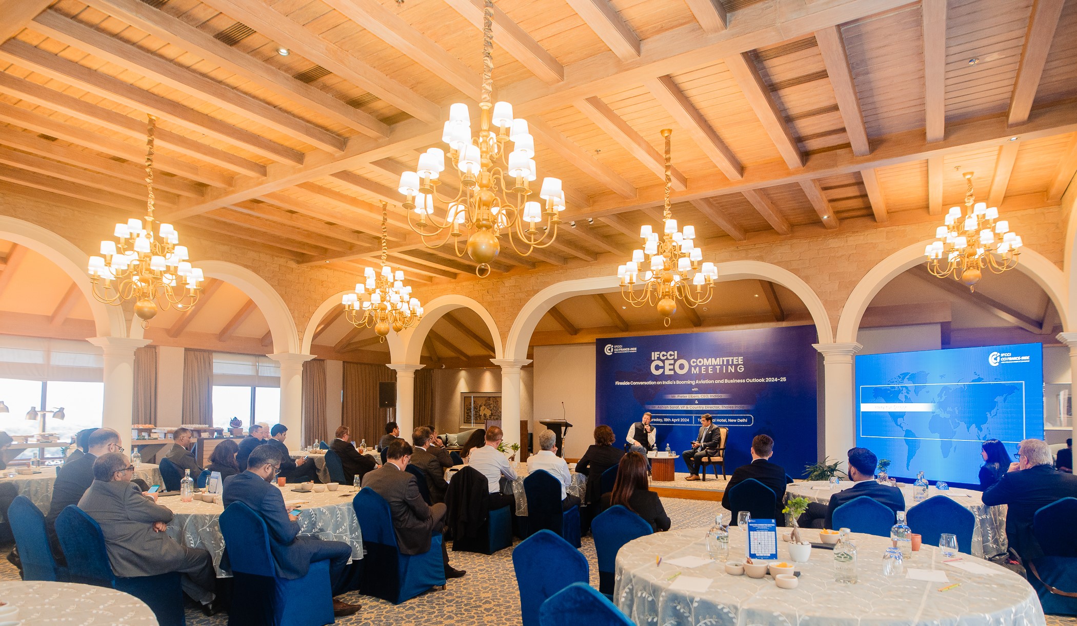 Indo-French Chamber on X: "@IFCCI1 successfully concluded its  #CEOCommitteeMeeting on 18th April 2024, at the Taj Mahal Hotel in New Delhi,  which served as a precursor to the Indo-French Business Awards 2024