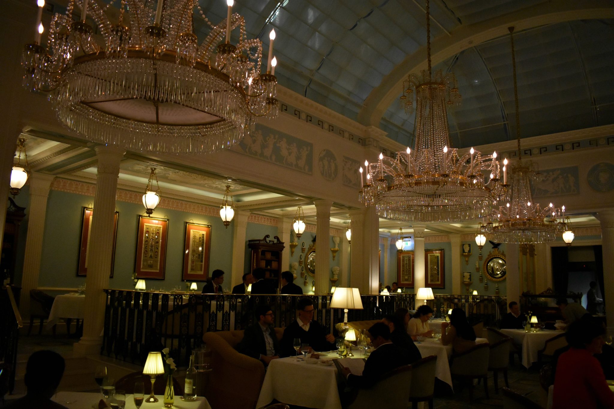 Elegant dining at Céleste, The Lanesborough London, ideal for upscale events.