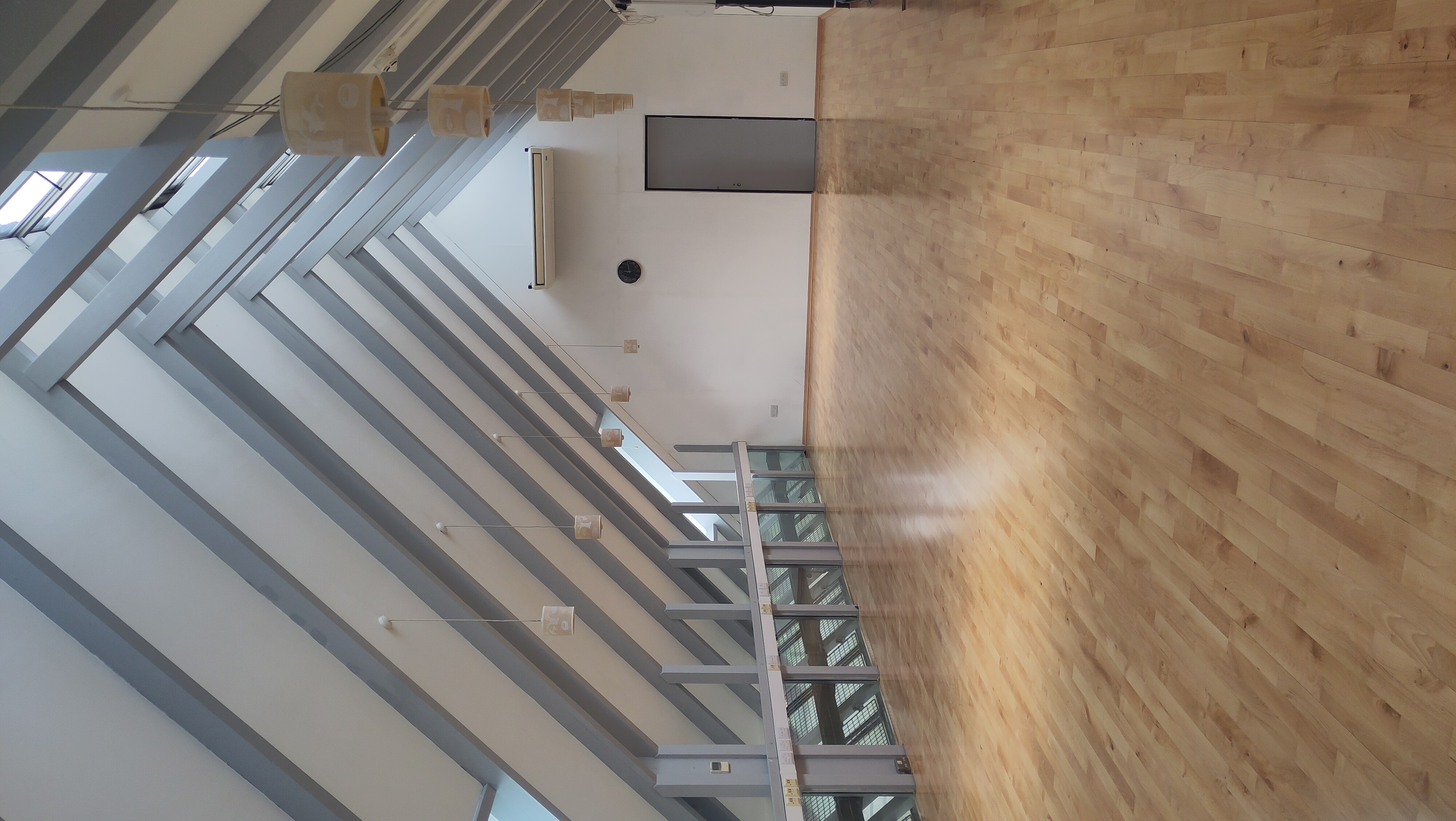 Spacious rehearsal room with high ceilings for meetings and workshops at The Albany.