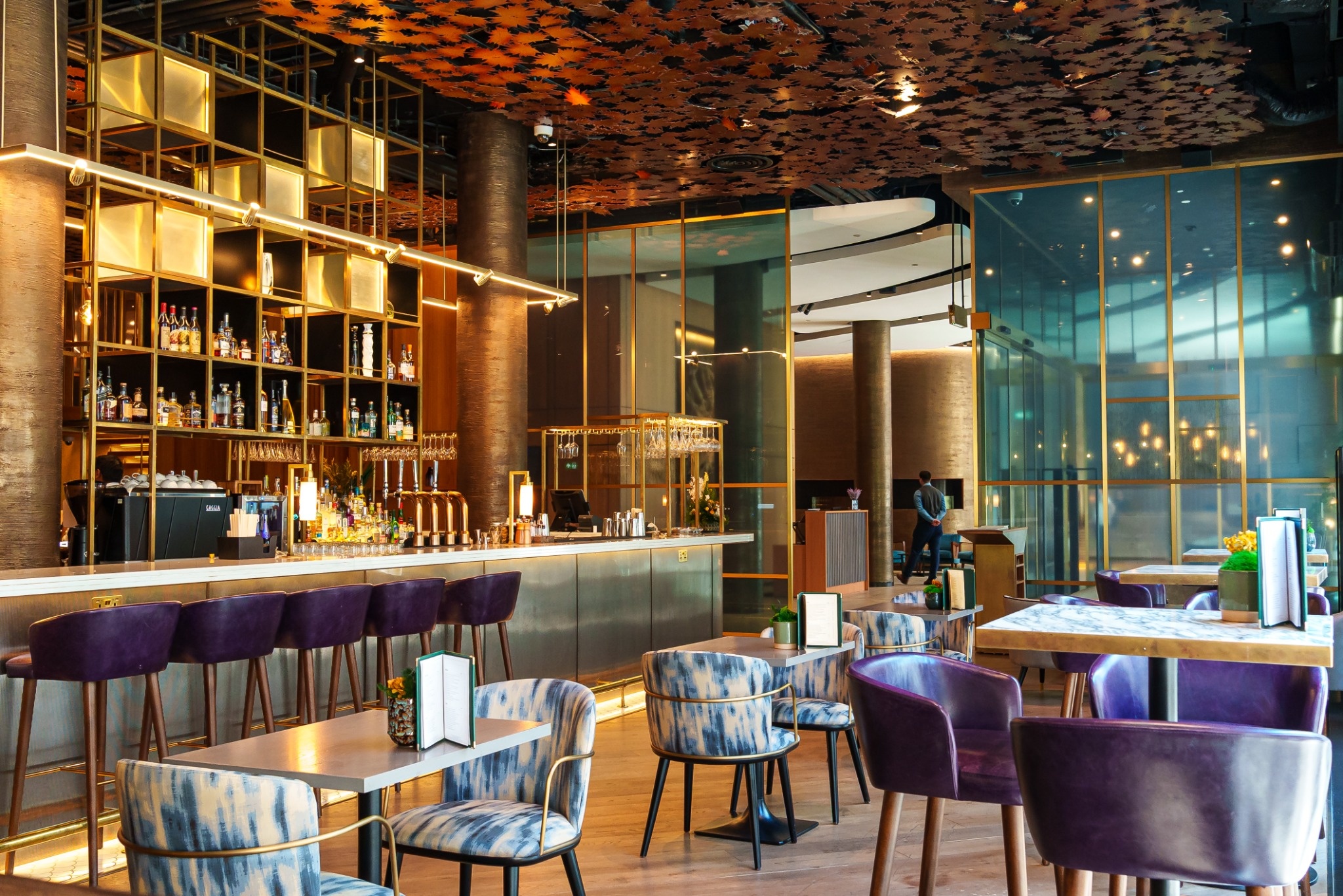 Sycamore Bar at Middle Eight, showcasing its elegant interior for nightlife events.