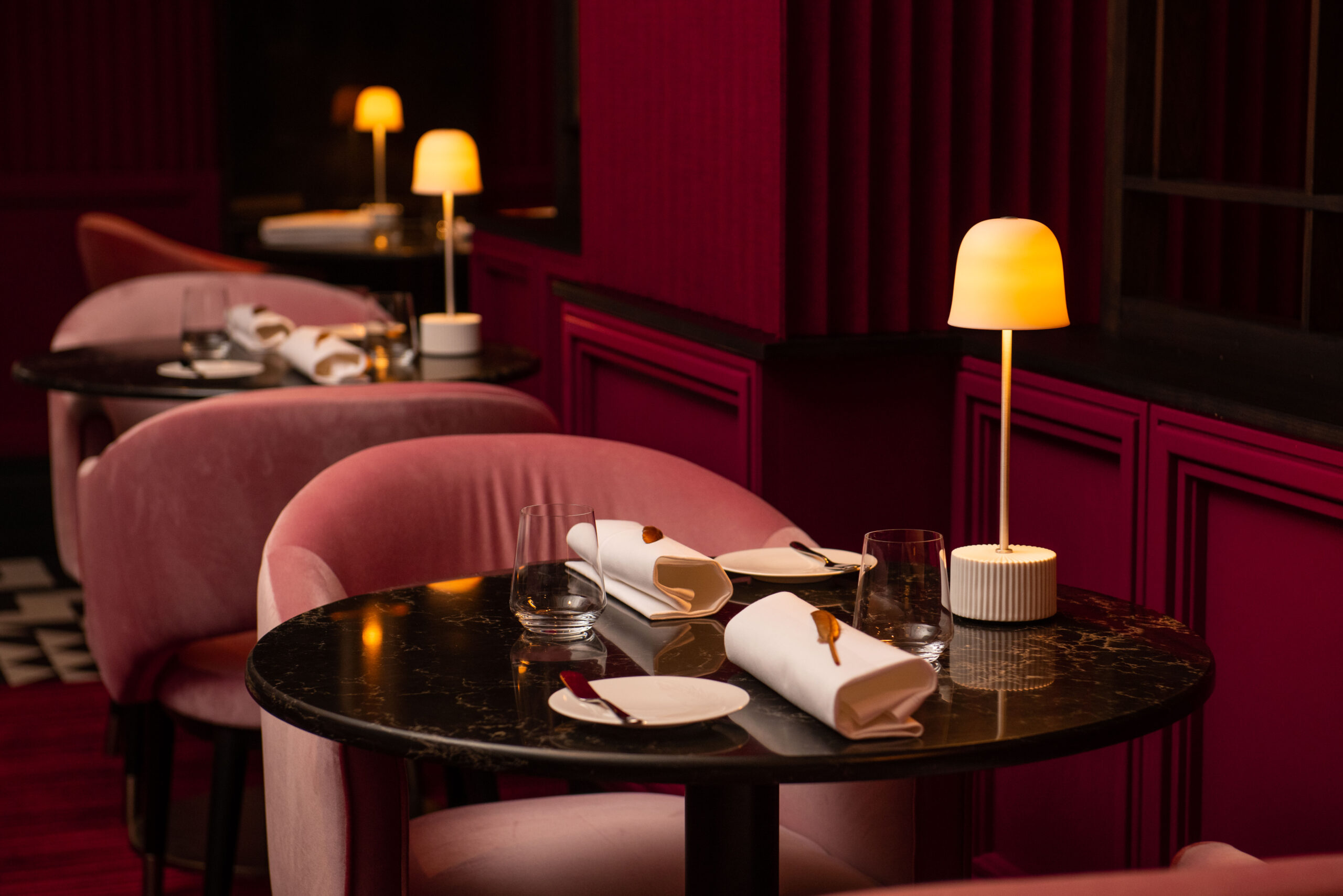 Private dining room at The Pem, featuring elegant seating for corporate dinners and gatherings.