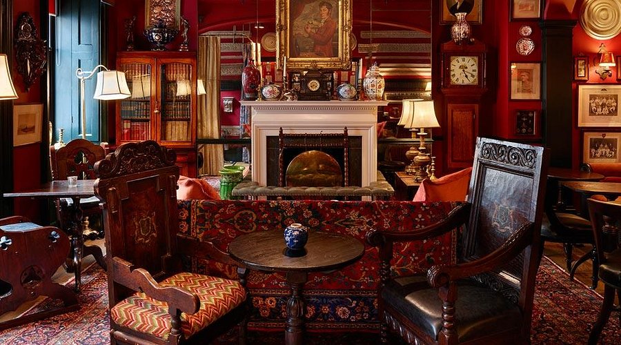 Cozy lounge at The Zetter Marylebone, perfect for intimate gatherings and conferences.