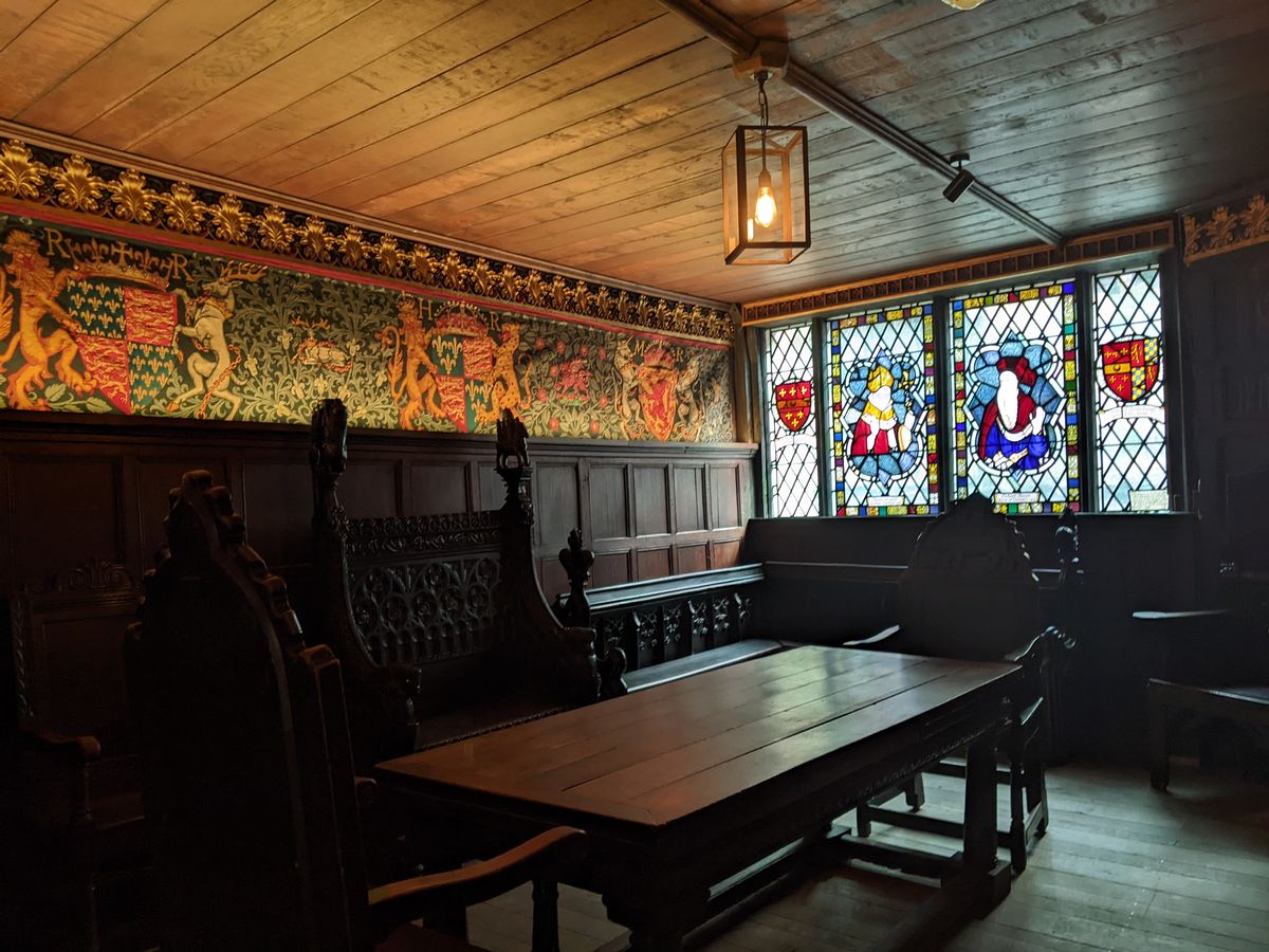 Inside Coventry's ancient Guildhall as ...