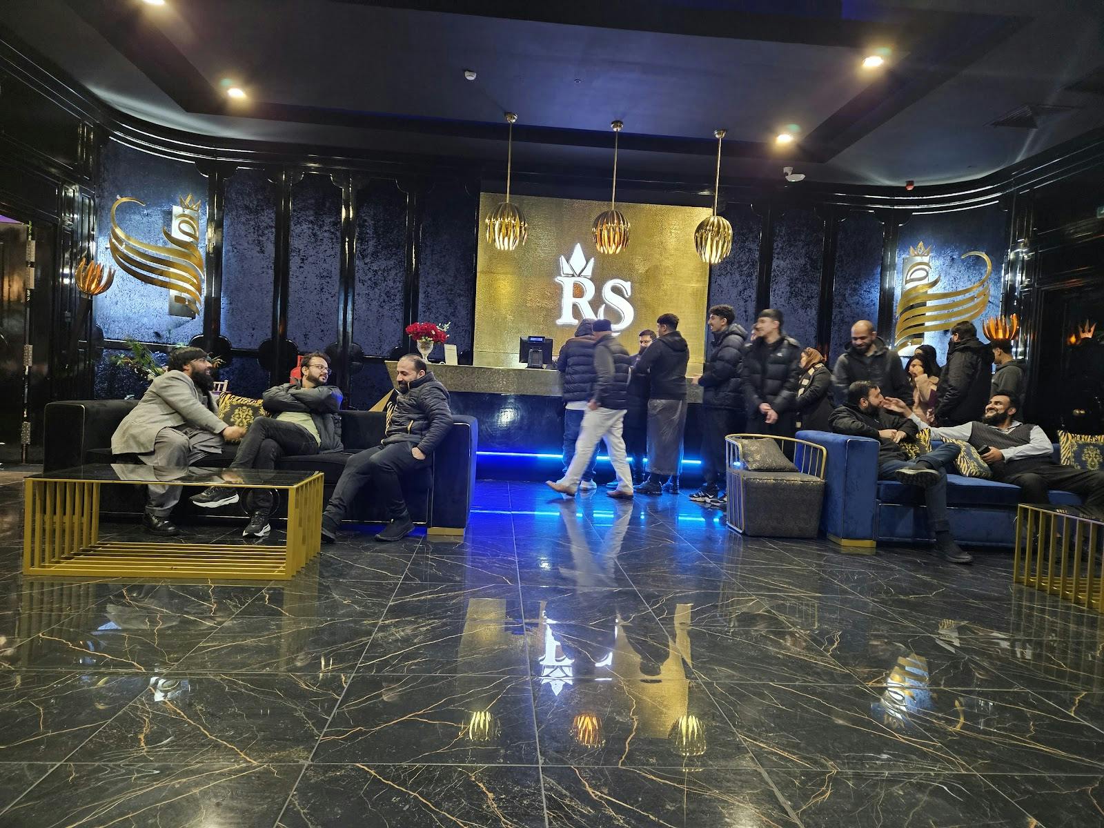 Royal Shalimar hotel lobby breakout space for event registration and corporate check-ins.