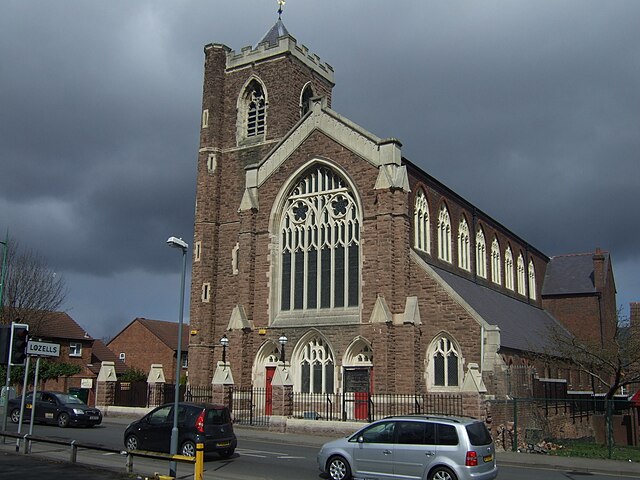 St Paul's Church, Lozells - Wikipedia