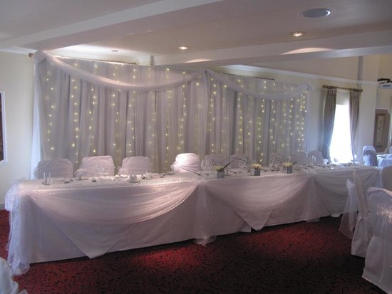 Holcombe suite with a back drop - Picture of Red Hall Hotel, Walmersley -