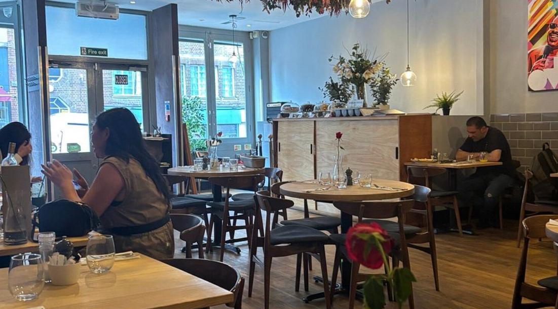 Private venue hire at Blackheath House with warm wood tones for networking and team meetings.