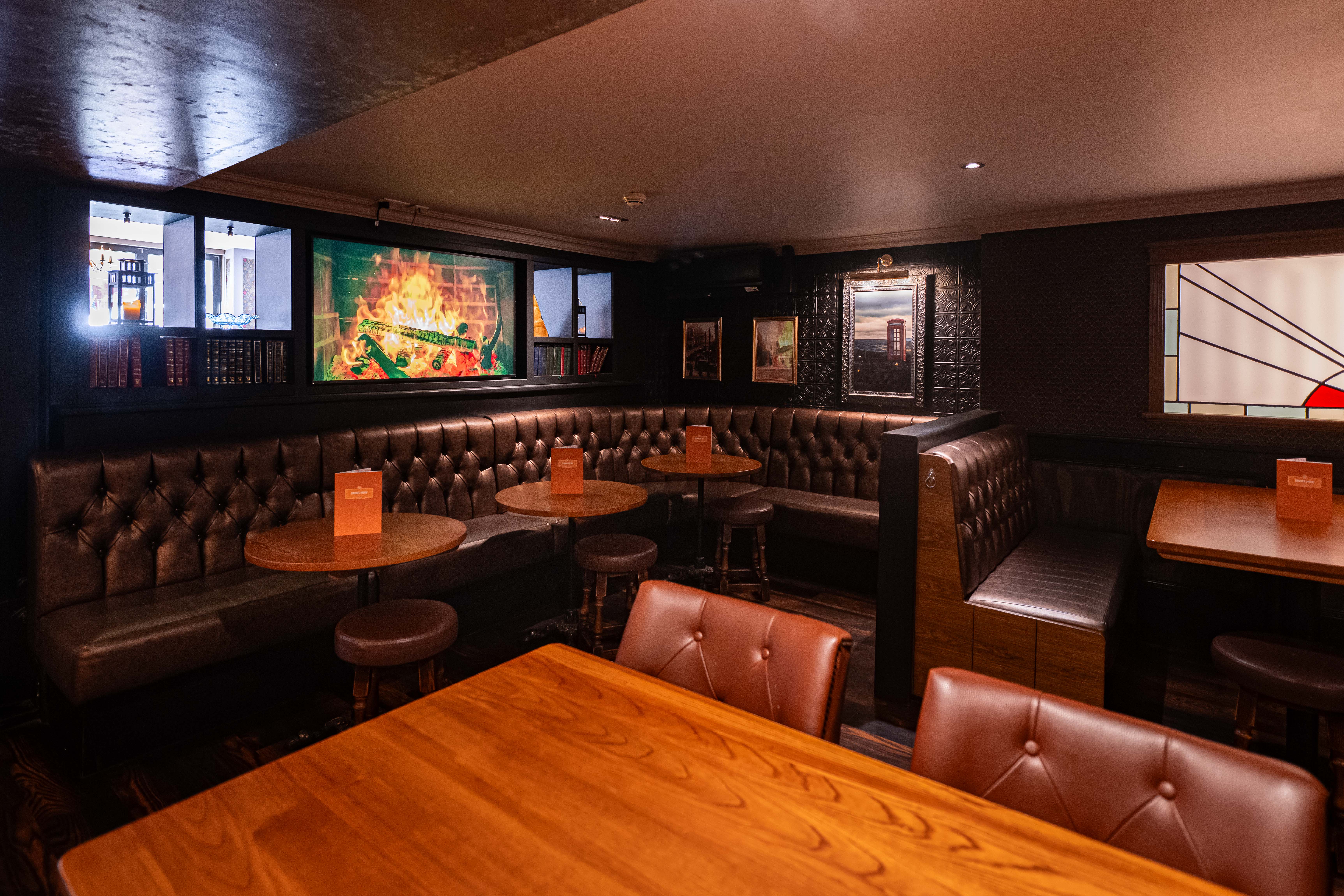 Intimate venue in Peaky Blinders Manchester, ideal for private events and gatherings.