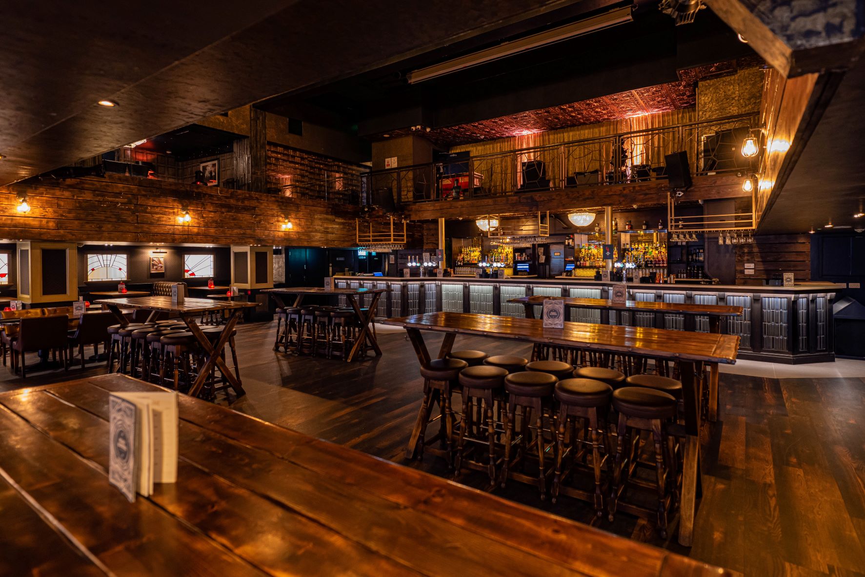 Full Venue Hire in Peaky Blinders Manchester, rustic space for events and gatherings.