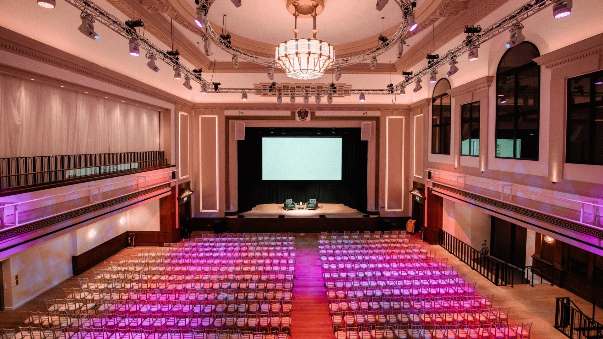 Vision Hall event space, adaptable, conferences, lectures